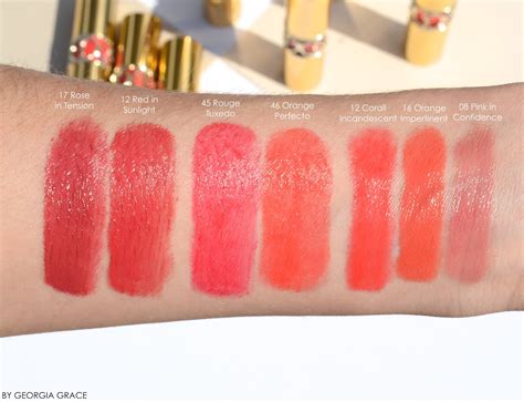 ysl rouge volupte shine oil in stick 9|YSL rouge volupte shine swatches.